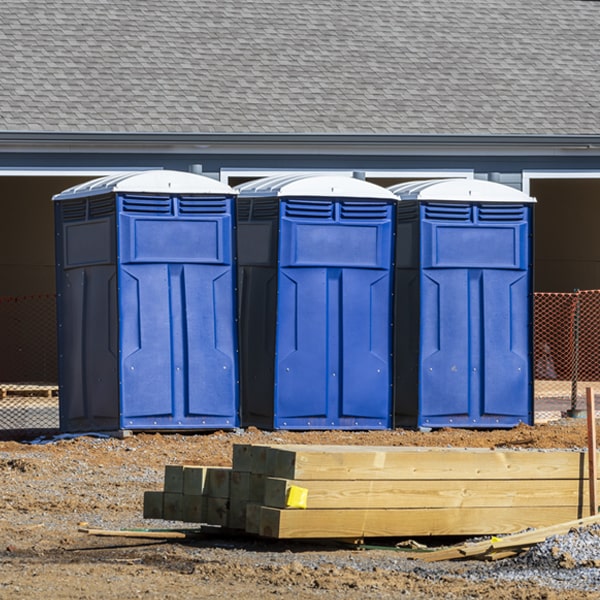 how do you dispose of waste after the porta potties have been emptied in Silver Grove